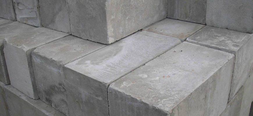 Неавтоклавный бетон блоки