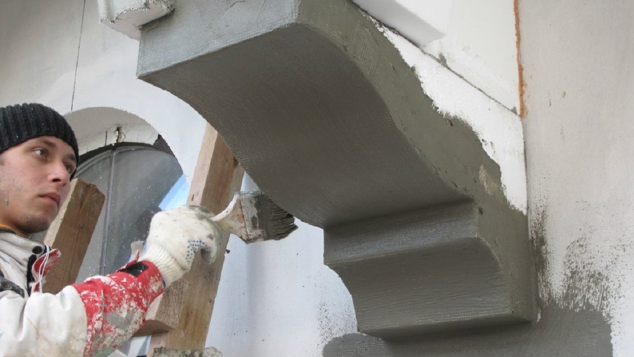 Применение известкового бетона