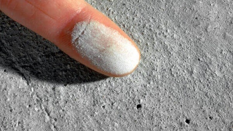 Пыль от бетона