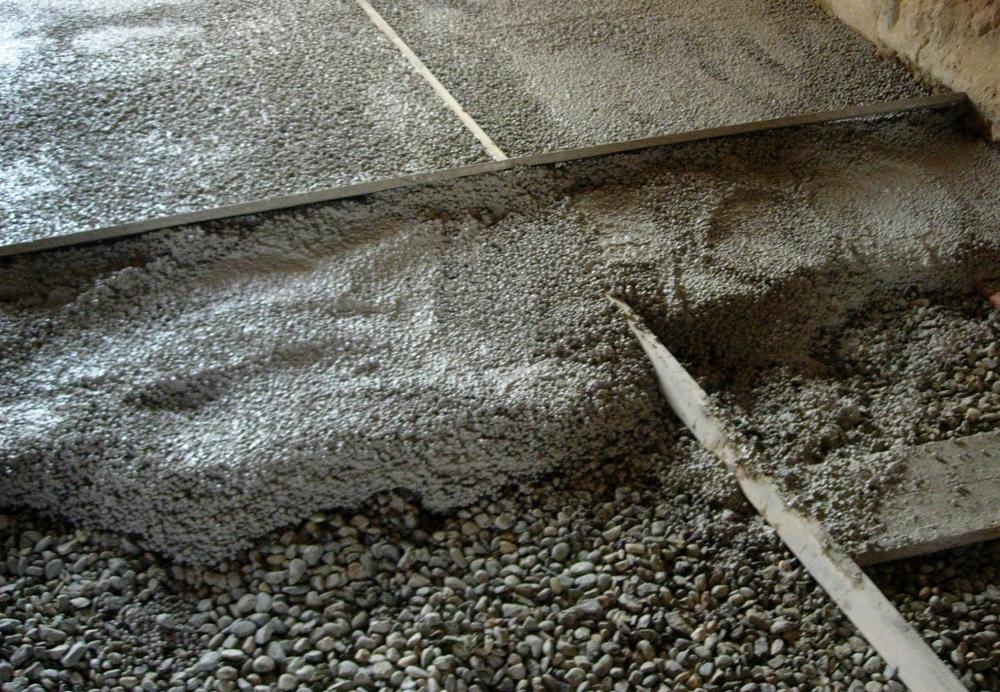 Расслоение бетонной смеси