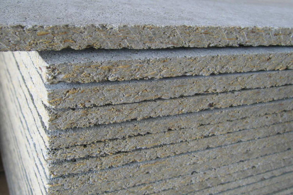 Цементно стружечная плита: 8 основных свойств, состав и сферы применения