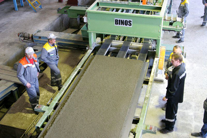 Цементно-стружечная плита производство